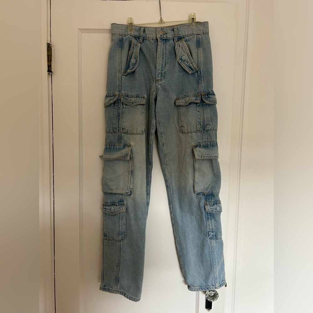 Zara cargo style jeans